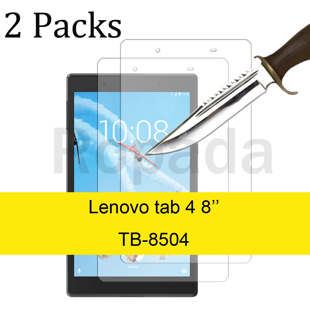 Dux Ducis Dux Ducis - 2 Pack - Screenprotector geschikt voor Lenovo Tab M8 (4th Gen) - 8 Inch - Tempered Glass Screenprotector - Transparant