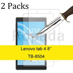 Premium Tempered Glass Screen Protector Set - 2 Pack (Tab 4 8 TB - 8504)