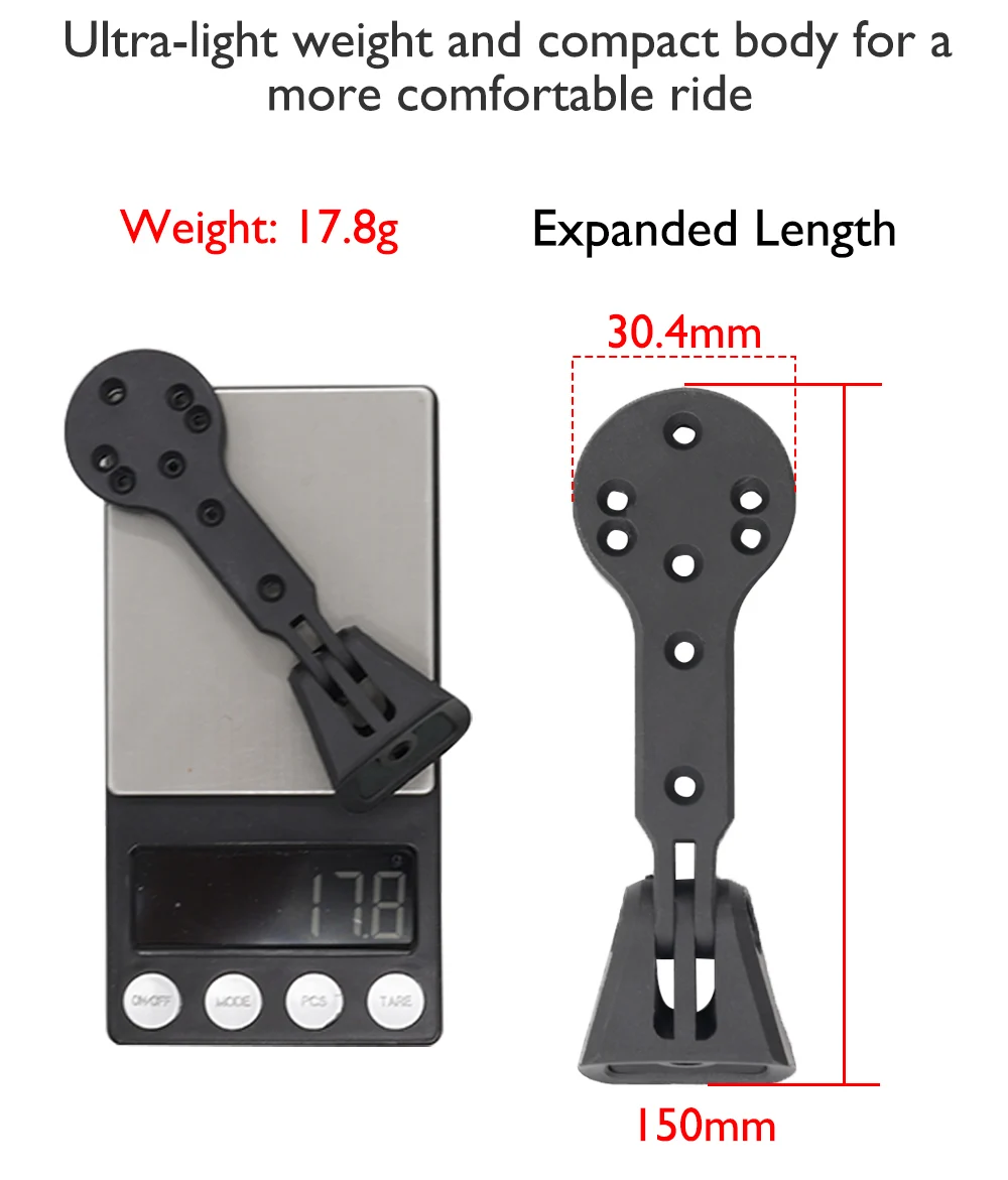 Description Picture 6 of itemBicycle Plastic Computer Mount For TREK Madon/Bontager Handlebar Road Bike Stopwatch Speedometer Holder with Garmin/Wahoo/Bryton