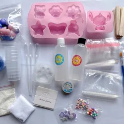 Ultimate DIY Squishy Making Kit with Kawaii Cat Paw Cartoon Storage Box (1 set box)