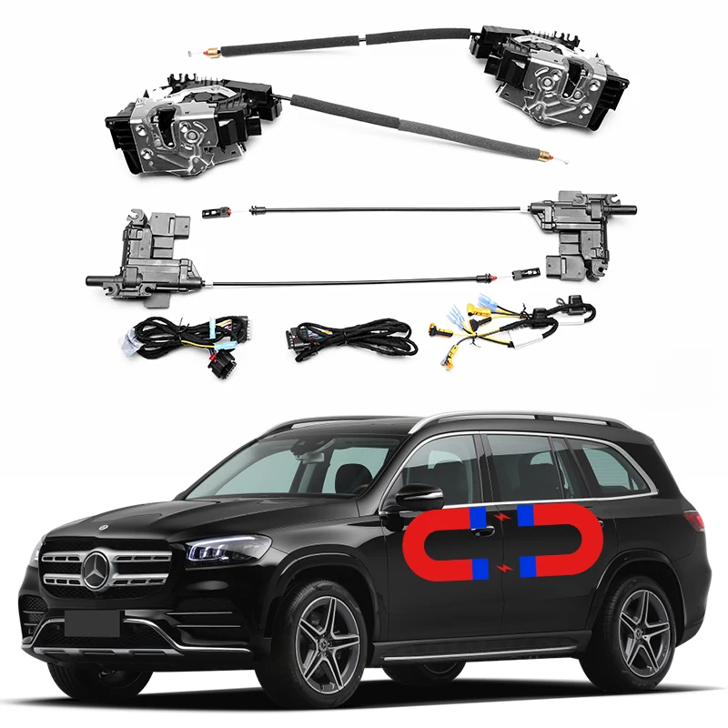 

For Mercedes-Benz GLS Electric suction door refitted automatic locks Car accessories Intelligence Soft Close accessory tools