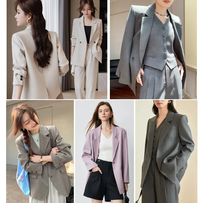 Men's Suiting Fabric Dress Skirt Pants Uniform Material Spring Autumn Special Clearance Sale Cotton Clothing Fabric