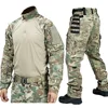 Tactical Suit Set Men Hunting Training Shirt Pants 2 Piece Sets Outdoor Uniform Camouflage Quick-dry Ripstop Clothing Hiking 4