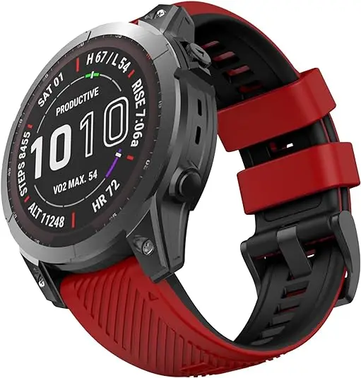 Premium Silicone QuickFit Watch Strap - Universal 22mm & 26mm Band