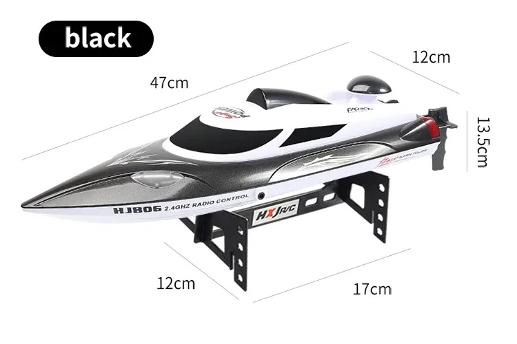 HXJ HJ806 2.4G High-Speed 35km/H Remote Control Racing Boat