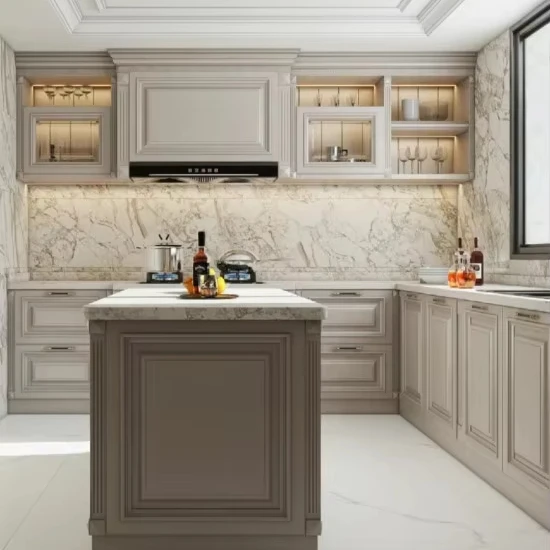 Kitchen Cabinet Easy Installation Modular Modern Design Home Kitchen Furniture Cabinet