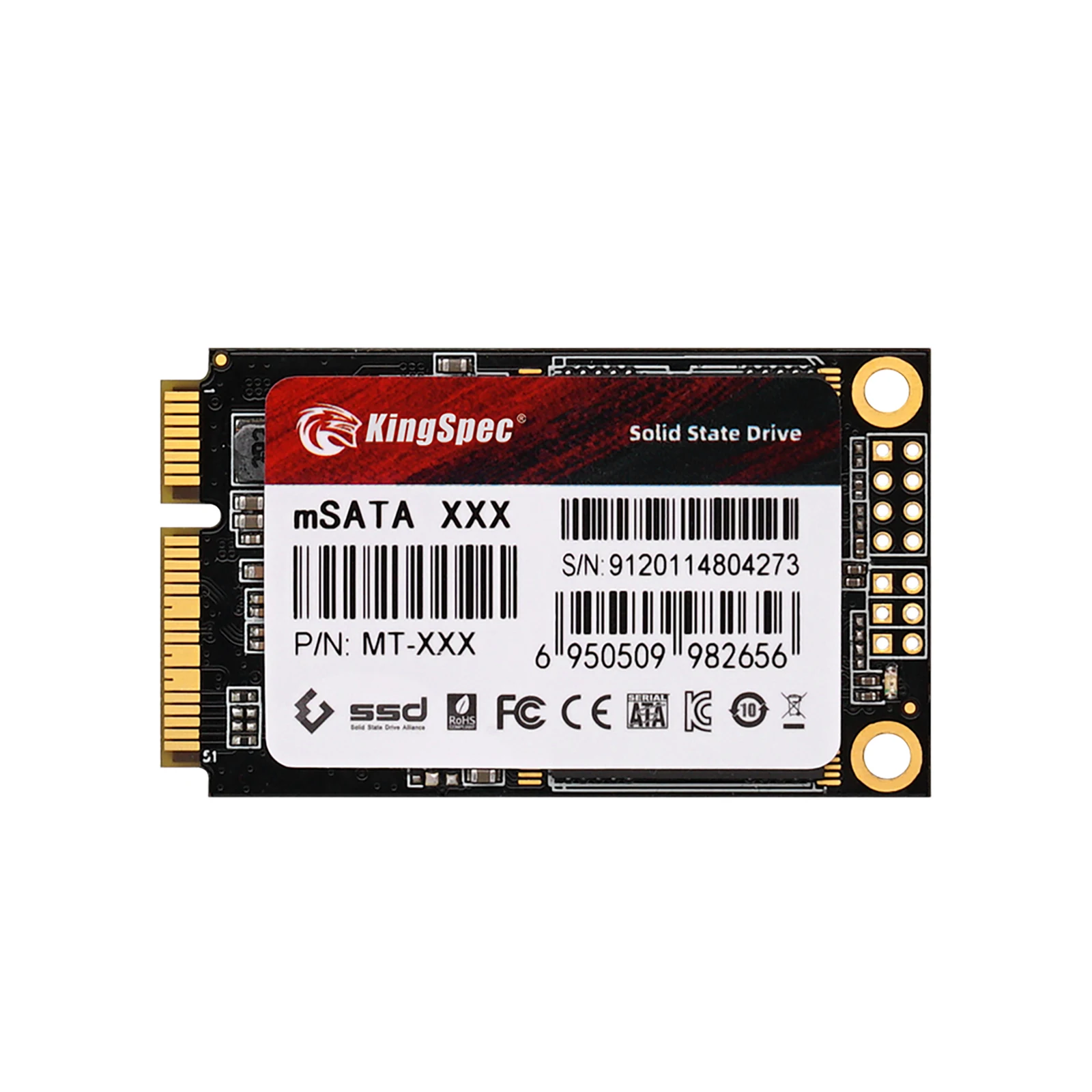 KingSpec 128gb 256gb 512gb Mini PCIE mSATA SATA III 6GB/S