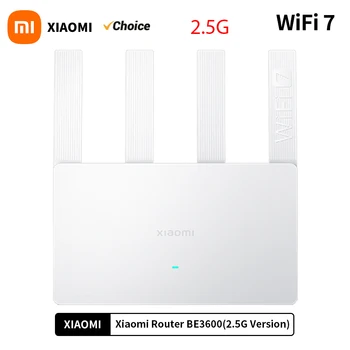 2024 Xiaomi Router BE3600 WiFi7 2.4/5GHz Duan Bands 160Mhz 3570Mbps Mesh Networking Gaming Acceleration 2.5G Ethernet Port 1