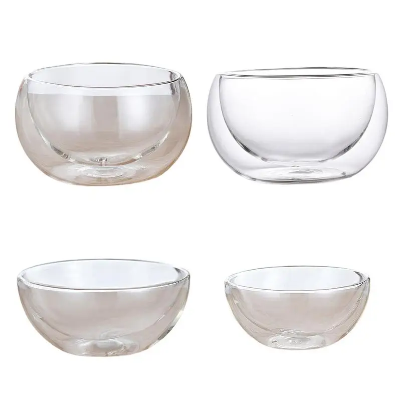 

Clear Glass Bowl Glass Pudding Bowls Jelly Cups Small Clear Glass Bowls Dessert Containers Kitchen Mini Prep Bowls Water Bowls