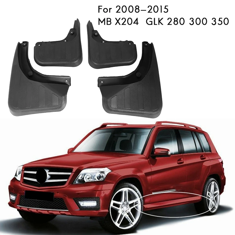 

4 шт., передние и задние брызговики для Mercedes Benz GLK X204