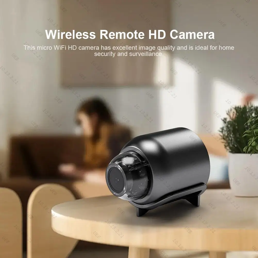 720P/1080P HD Wireless WiFi Camera Night Vision Audio Video Recorder Portable Wireless Camcorder for Home Office Shop Warehouse 3