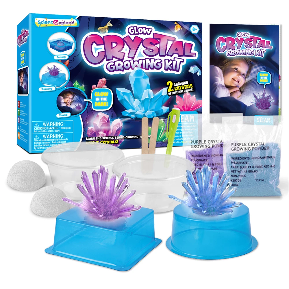 Byncceh Conjunto de cristal para crecimiento, juguetes de vapor con para niños y niñas 7 a 12 años|Chistes y bromas| - AliExpress