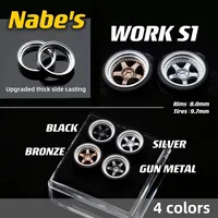 1/64 Chika Work S1 Thick side cast version 9.7mm second modification modified wheel hub 1
