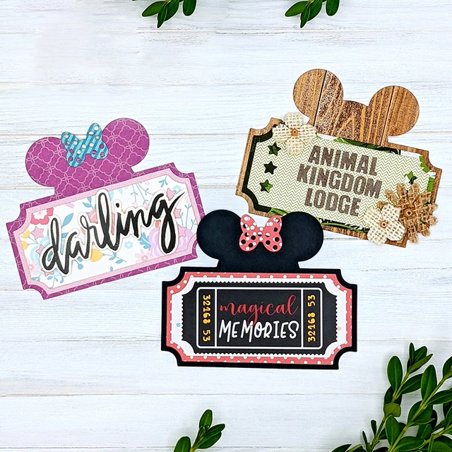 Disney MICKEY 3D Custom DieCut – Scrapbooksrus