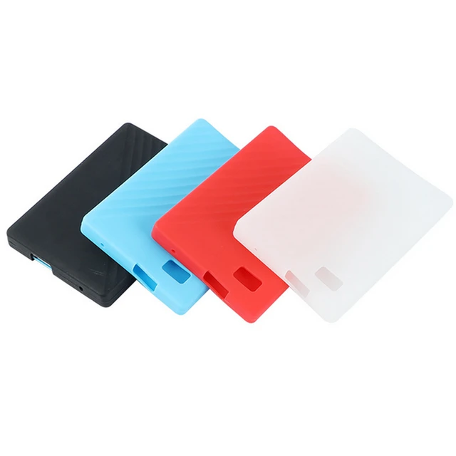 Étui en Silicone pour disque dur SSD, housse de protection, pochette de  rangement pour Samsung T5 T3 disque dur externe - AliExpress