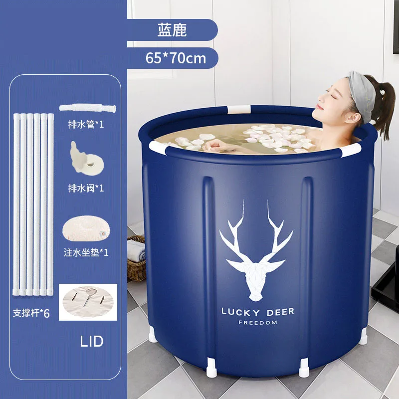 Blue Deer with lid