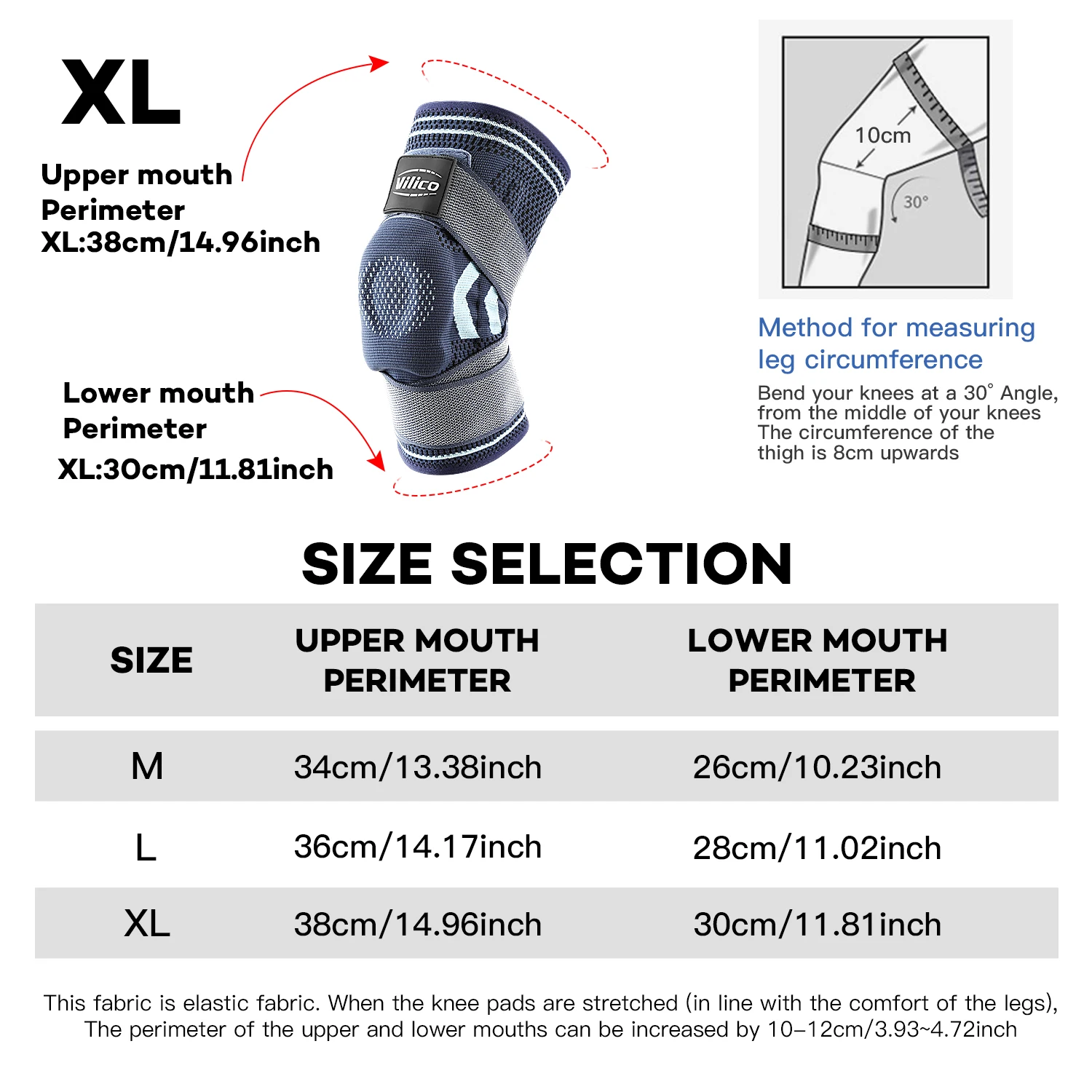 1PC Knee Brace Compression Knit Knee Pad For Sports Quickly Absorb Perspiration Keep Knees Warm Knee Boosters Breathable Support