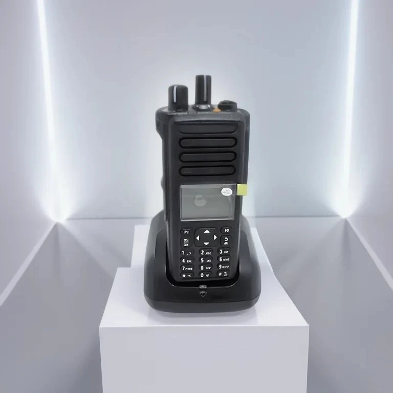 오리지널 DP4400ef 디지털 DMR 무전기 시스템 10W 출력 전력 야외용 호텔 양방향 투어 가이드 야외용