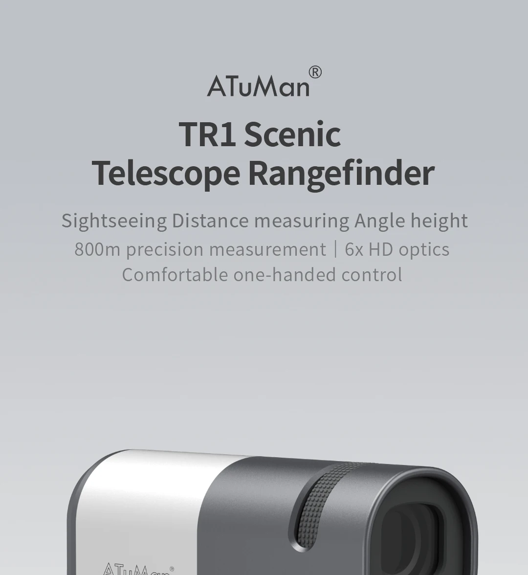 Xiaomi DukaTR1 Telêmetro Laser Telescópio 800m 1200