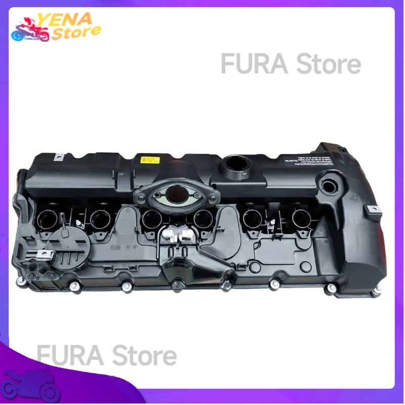 BMW N52 실린더 헤드 밸브 커버 엔진 부품 (F02 F10 F18 F25 E84 E90 11127552281 OEM 교체용 실린더)에 적용 가능