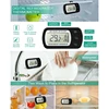 1/2PCS Fridge Thermometer Anti-humidity Refrigerator Freezer Electric Digital Thermometer Temperature Monitor LCD Display with 6