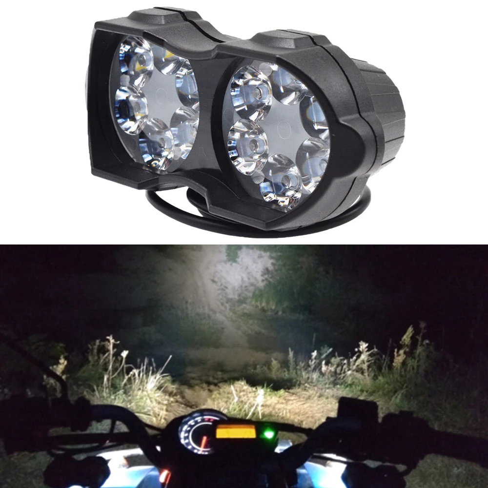 Auto Auto Motor Verlichting Bar 9/12/18Led 10W 25W Fog Spot Wit Koplamp