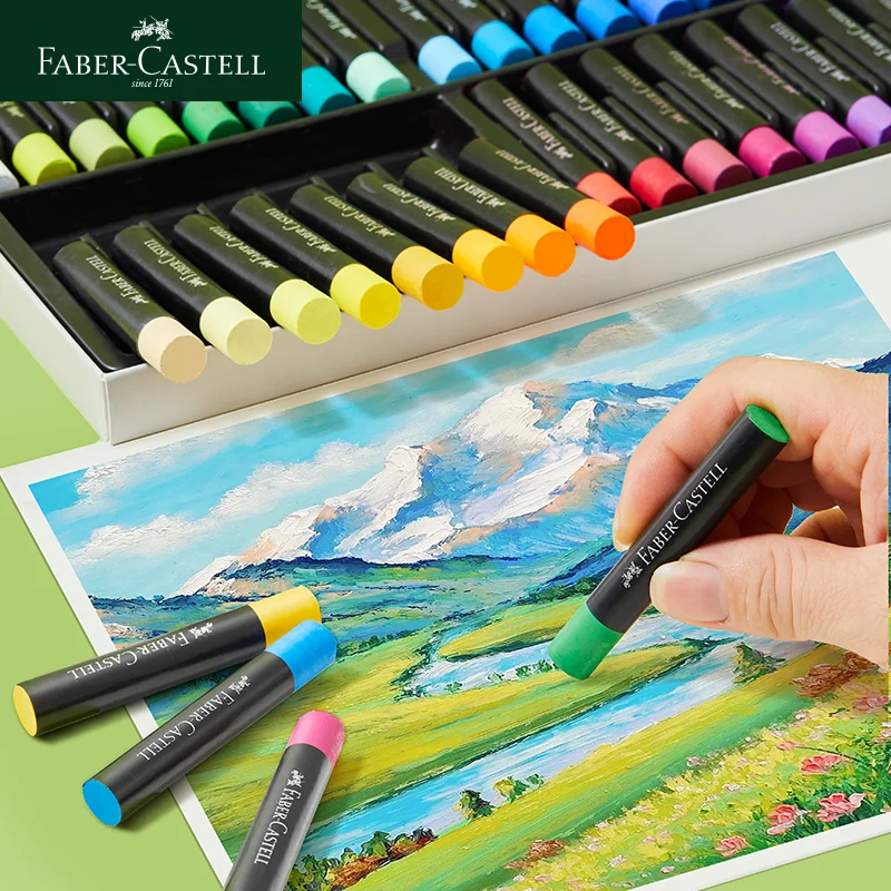 FABER CASTELL Artist Soft Oil Pastels 24/36/48 Vibrant and