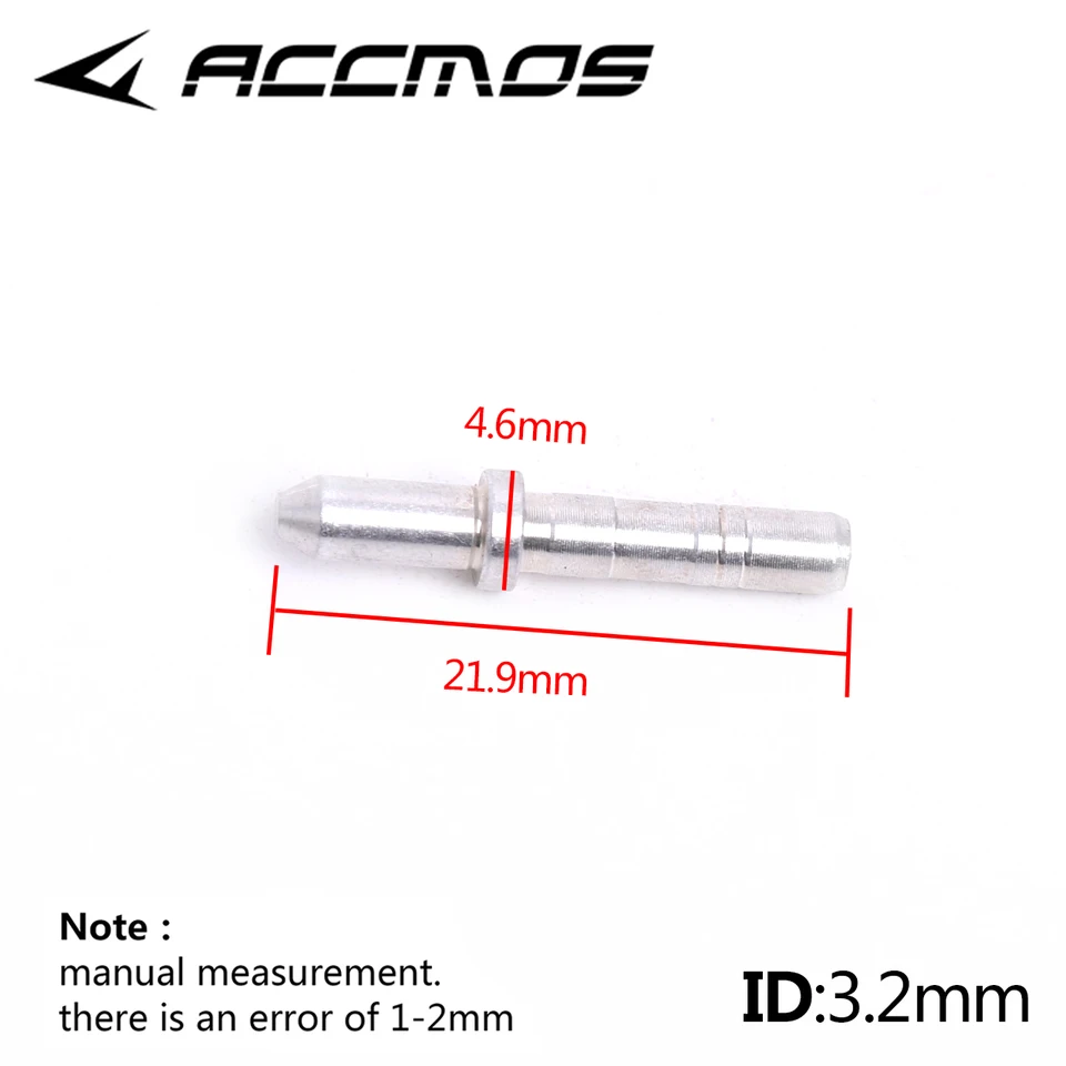 Pin In Alluminio Per Frecce ACCMOS - 36 Pezzi Per Cocche, ID 3.2-8mm - Foto 13