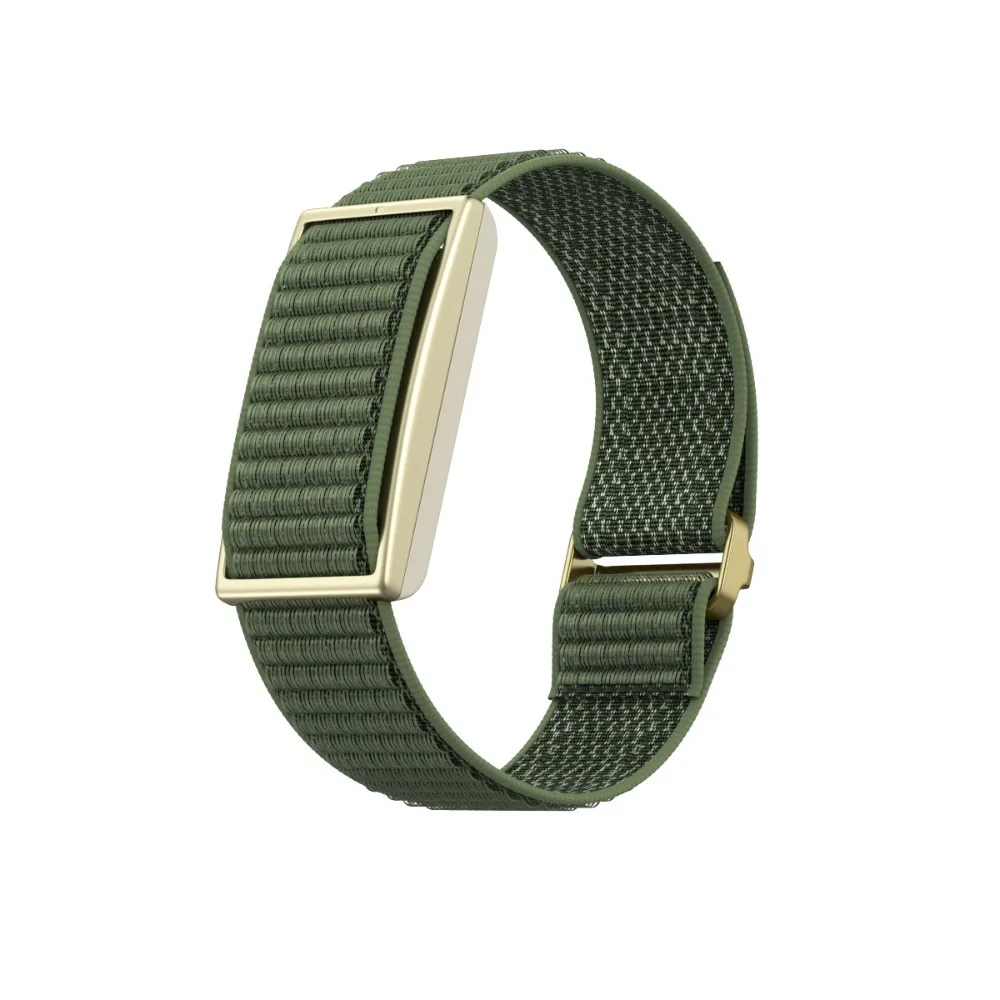 Nylon Sport Band Adjustable Fitness Tracker Strap - Breathable Replacement Wristband