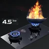 Fierce Fire Burner/Nine-Cavity Mandarin Duck Fierce Fire Stove /Clamshell Gas Stove / Electronic Pulser/Toughened Glass Panel 6