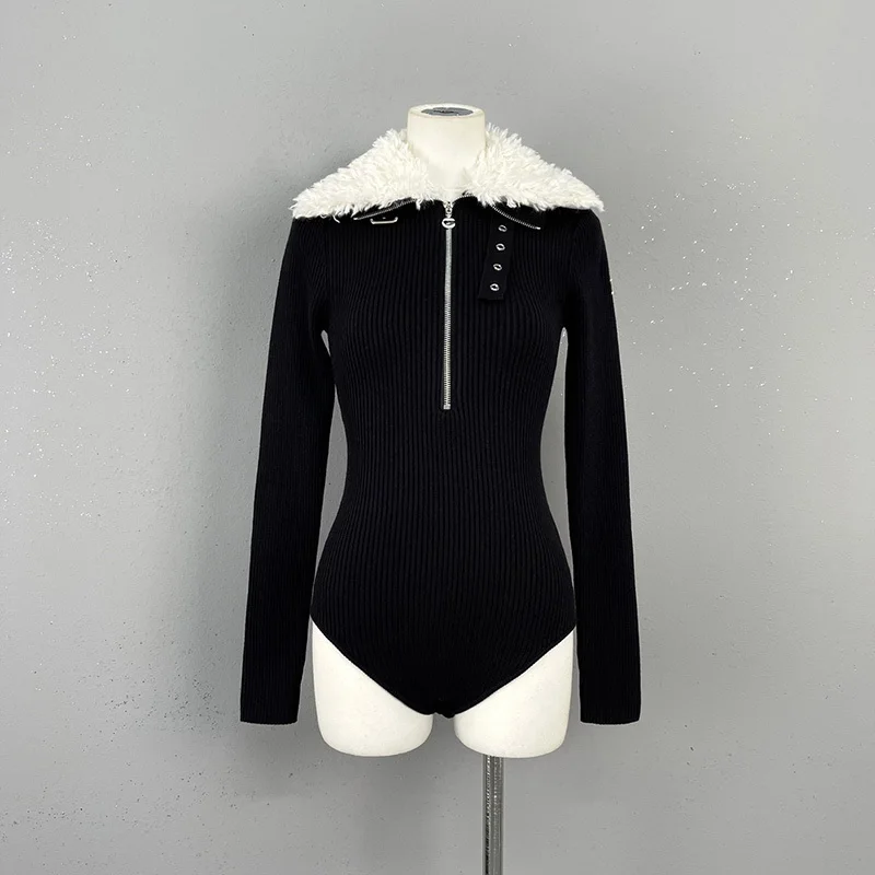 Рисунок 3 - Женское трикотажное боди из овечьей шерсти и меха