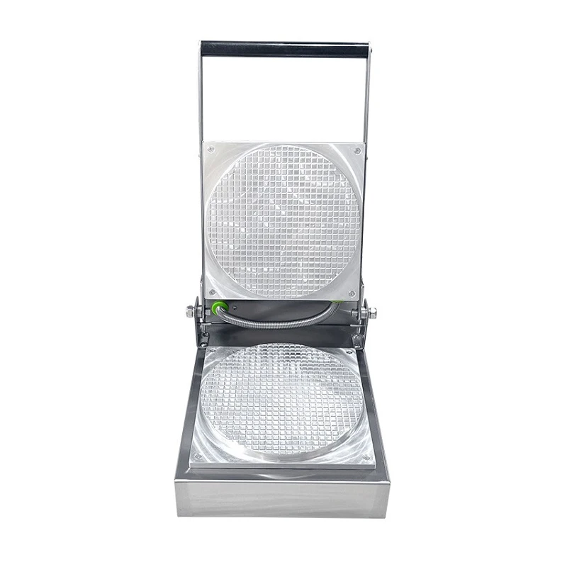 Commercial Manual Version Of Egg Cone Machine Street Snack Equipment Stainless Steel Body Non-Stick Pan Coating