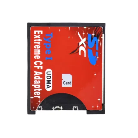 SD To CF Card Adapter SD SDHC SDXC MMC To Standard Compact Flash Type I UDMA Memory Card Reader Converter for Camera