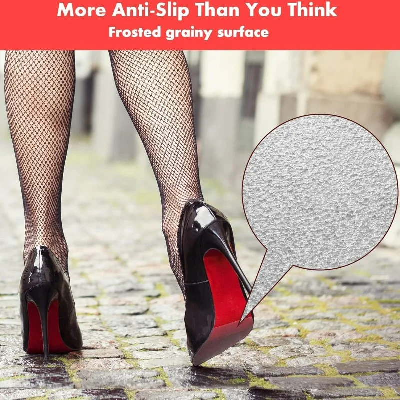 Shoe Sole Protective Sticker High Heels Wear-resistant Anti Slip Patch Transparent Sole Protector Shoes Bottom Adhesive Tape