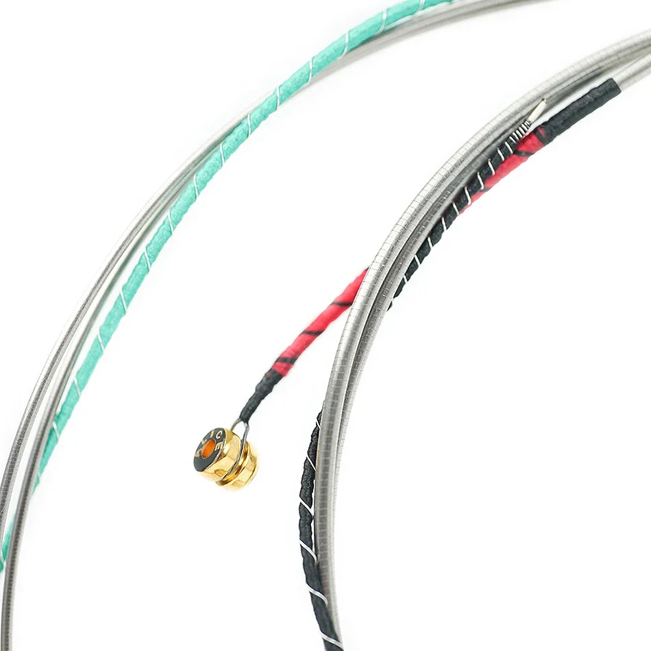 Cello Strings Braided Steel Core Ni-Fe Winding 1 Set/4 Strings Suitable for 4/4 3/4 1/2 Size Cello cello strings