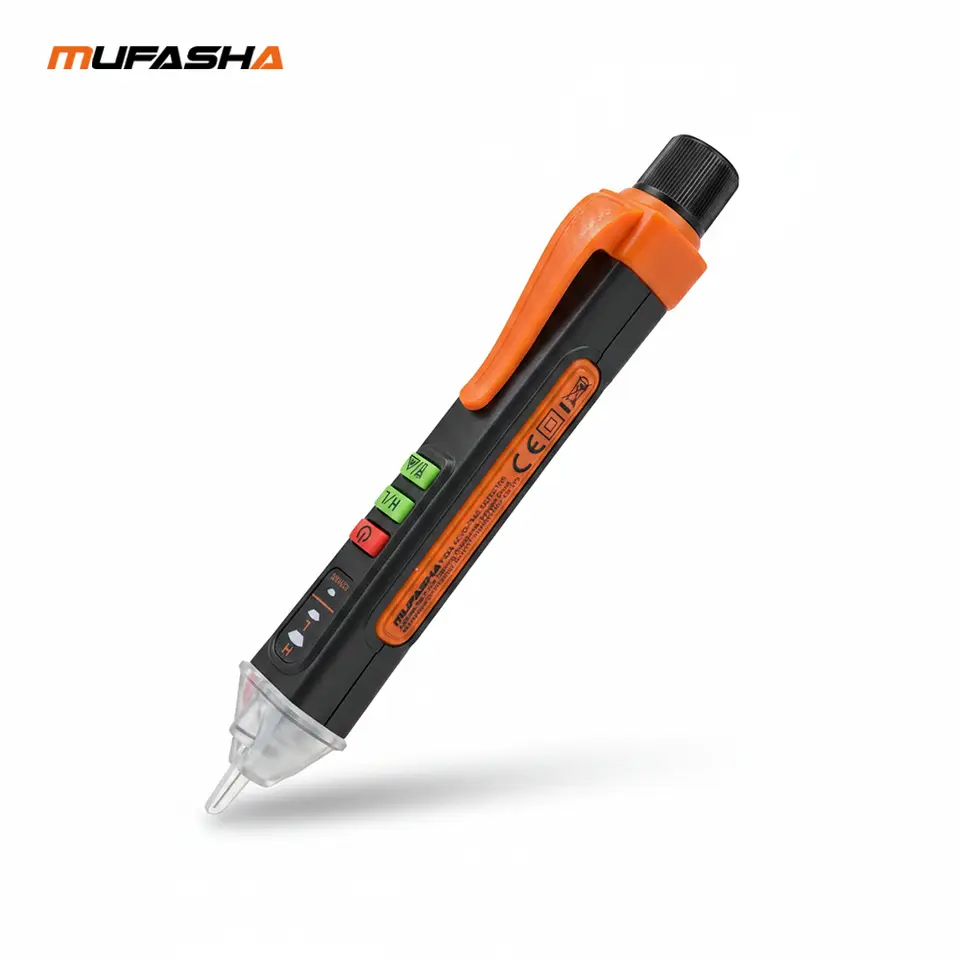 Non-Contact Voltage Detector Electrical Pen AC Voltage Tester Smart Breakpoint Finder 12-1000V image 1