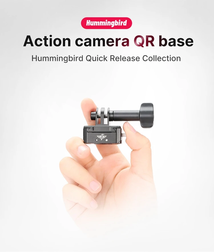 Description Picture 5 of itemUlanzi Quick Release Plate Lock System With Gopro 1/4 screw Mount For DSLR Camera Magic Arm Ball head Tripod Stand Accessory