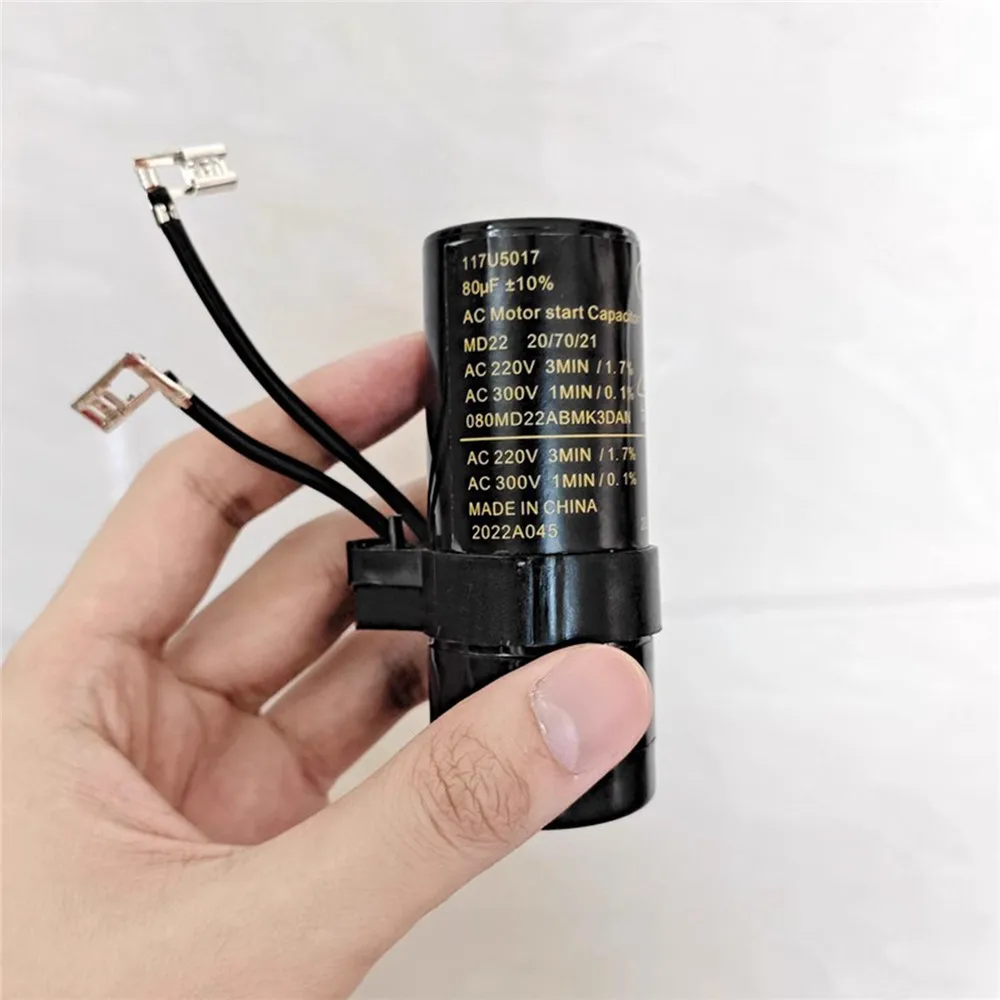 

117U5017 Refrigerator Display Fresh Freezer Compressor 80uF Heavy Hammer Starter Capacitor