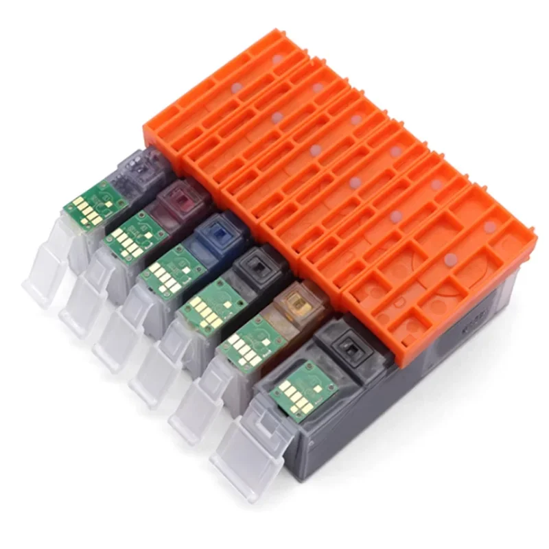 NEW 5Color 6Color PGI-150 CLI-151 Refillable Ink Cartridge compatible for Canon PIXMA MG6310 MG7110 MG7510 iP8710 Ix6810 Printer
