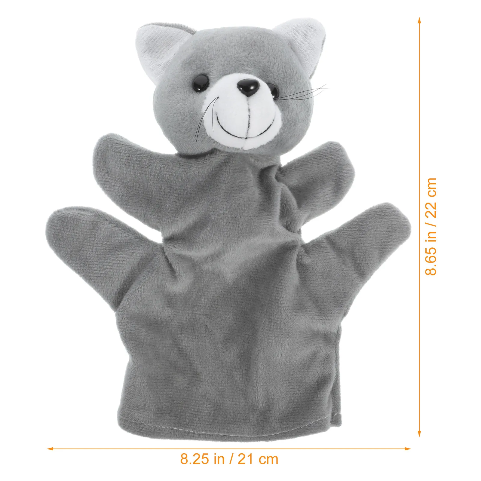 어린이를 위한 대화형 고양이 손인형 이야기 속내기 인형극 역할놀이 교육 학습 활동 유치원 교육