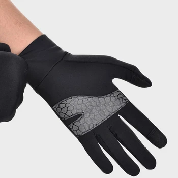 Winter Gloves Running Football Training Velvet Warm Touch Screen Gloves Thermal Thicken Motorcycle Ski Gloves Snow Mittens 2
