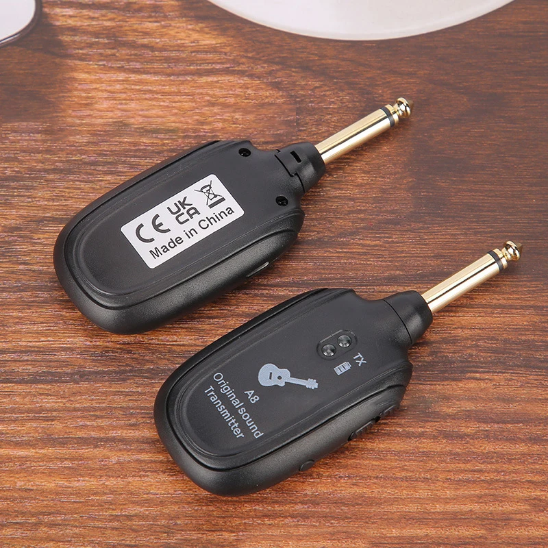 Wireless Guitar System Built In 4 Channels Wireless Guitar Transmitter Receiver For Electric Bass Violin Electric