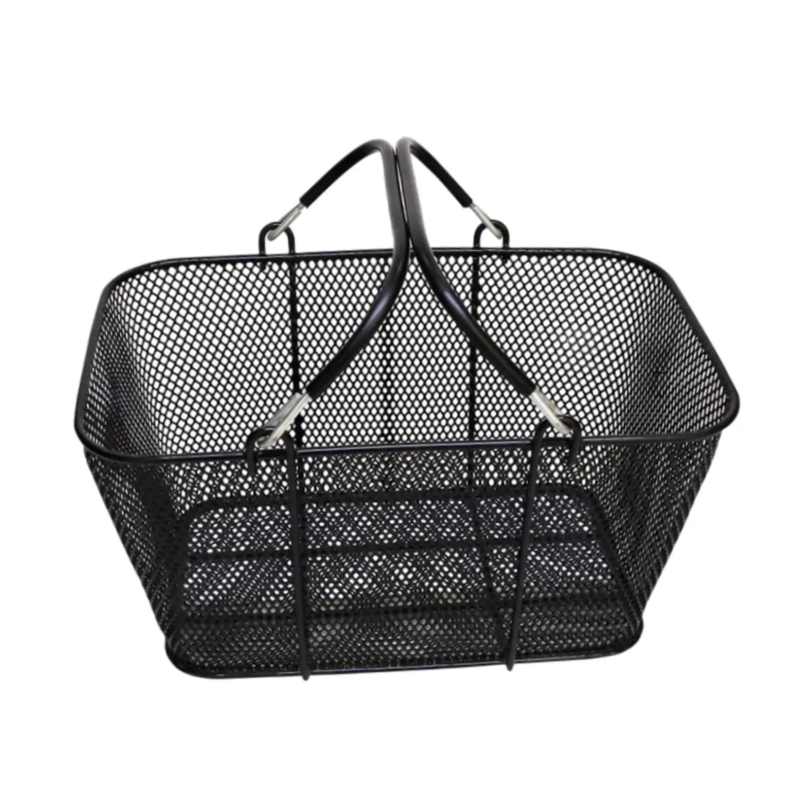 Shopping Basket with Handles Storage Basket for Retail Store Boutique Garden