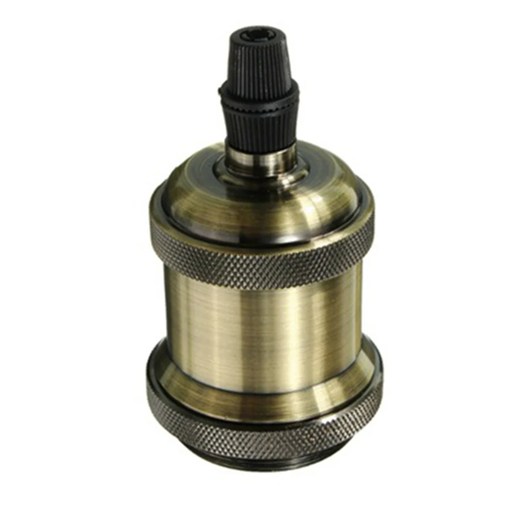 

1PC Vintage Lamp Bases E27 Screw-on Bulb Holder Industrial Lamp Light Bulb Holder Antique Retro LampHolder For Indoor Lighting