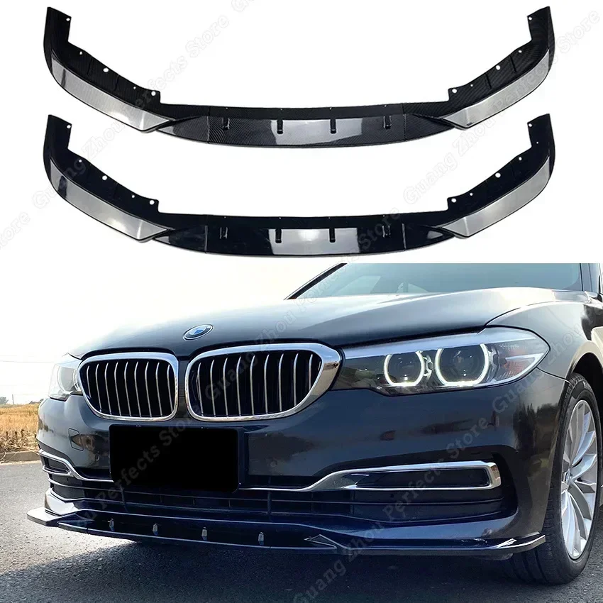 Front Bumper Lip Splitter Diffuser Body Kit Spoiler Bumper Guard Protection For BMW 5 Series G30 525i 530i 2017 2018 2019 2020