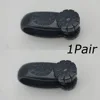 1Pair Flower Black
