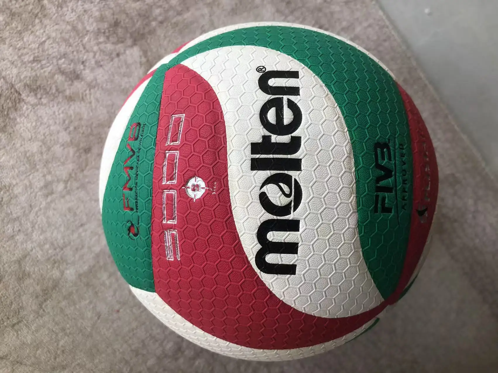 FMVB Volleyball Certification, FIVB Certification, Standard No. 5 PU Ring Pattern, Competition MOLTEN Volleyball