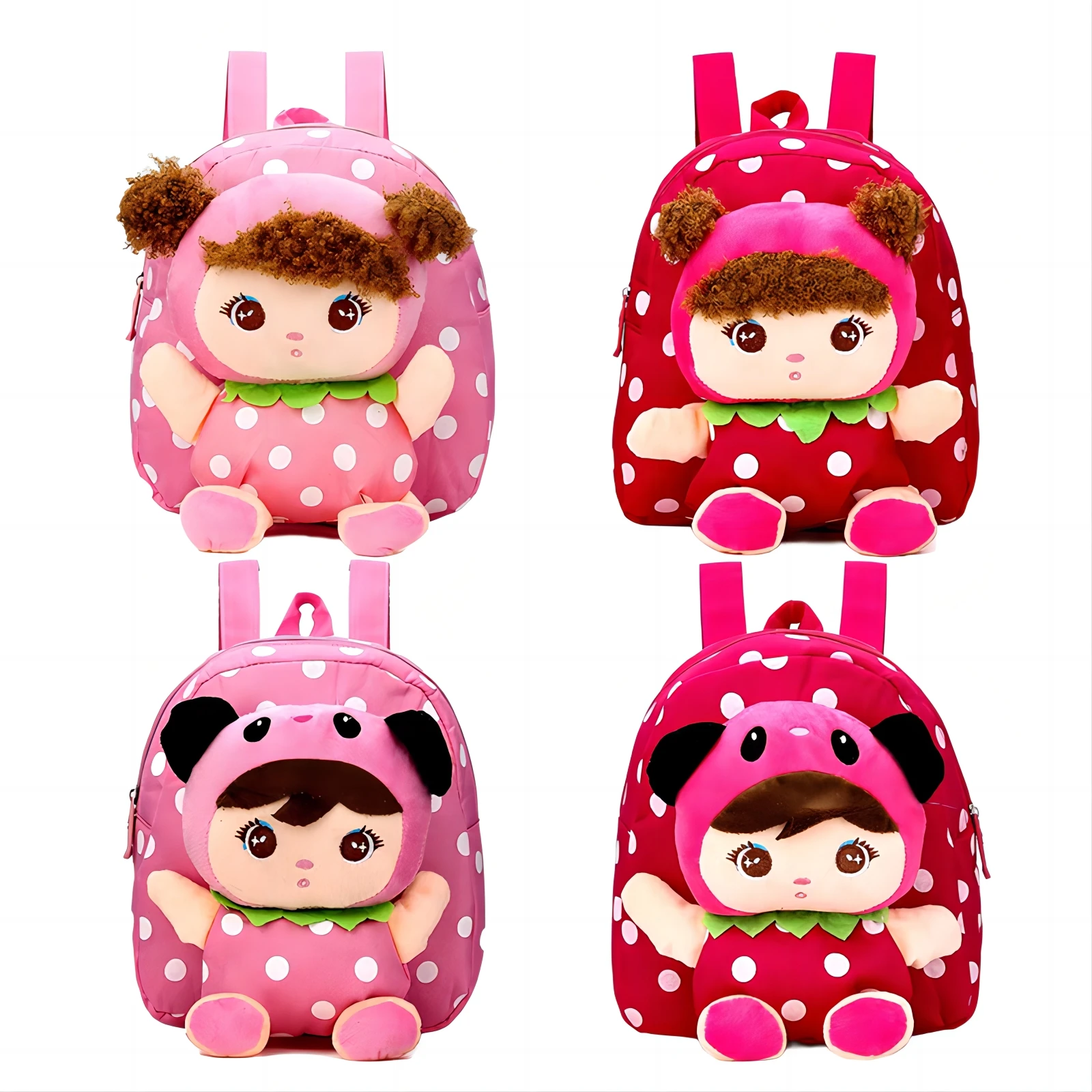 Children Cartoon Plush Toddler Schoolbag Backpack Children Backpacks Kindergarten Schoolbag Kids Children School Bags Kawaii Bag 1