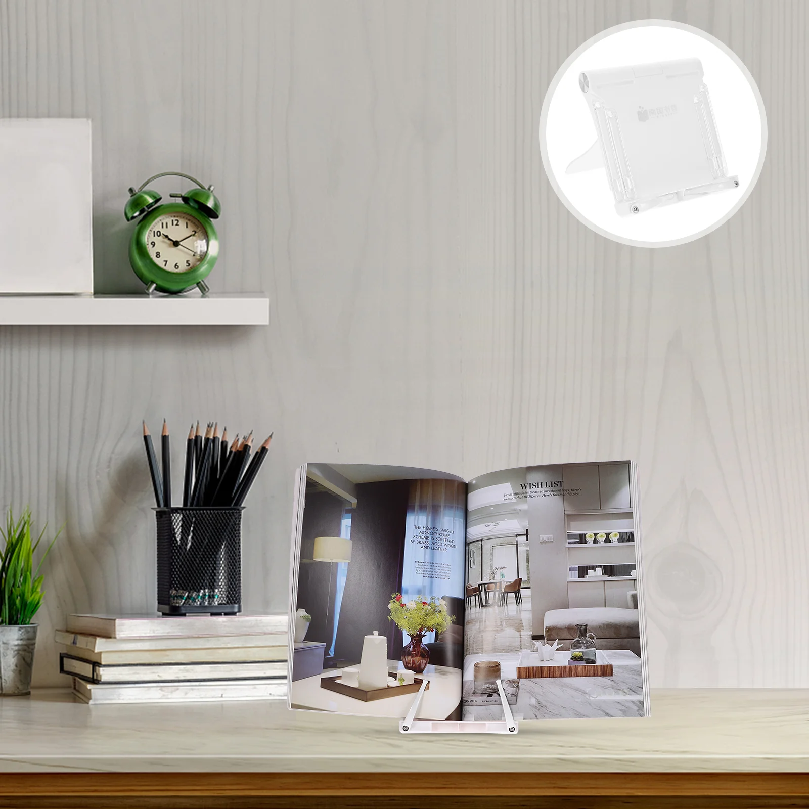 

Книжные полки, портативная книжная полка для чтения, полки-подставки для студентов, многофункциональная настольная полка из АБС-пластика для малышей