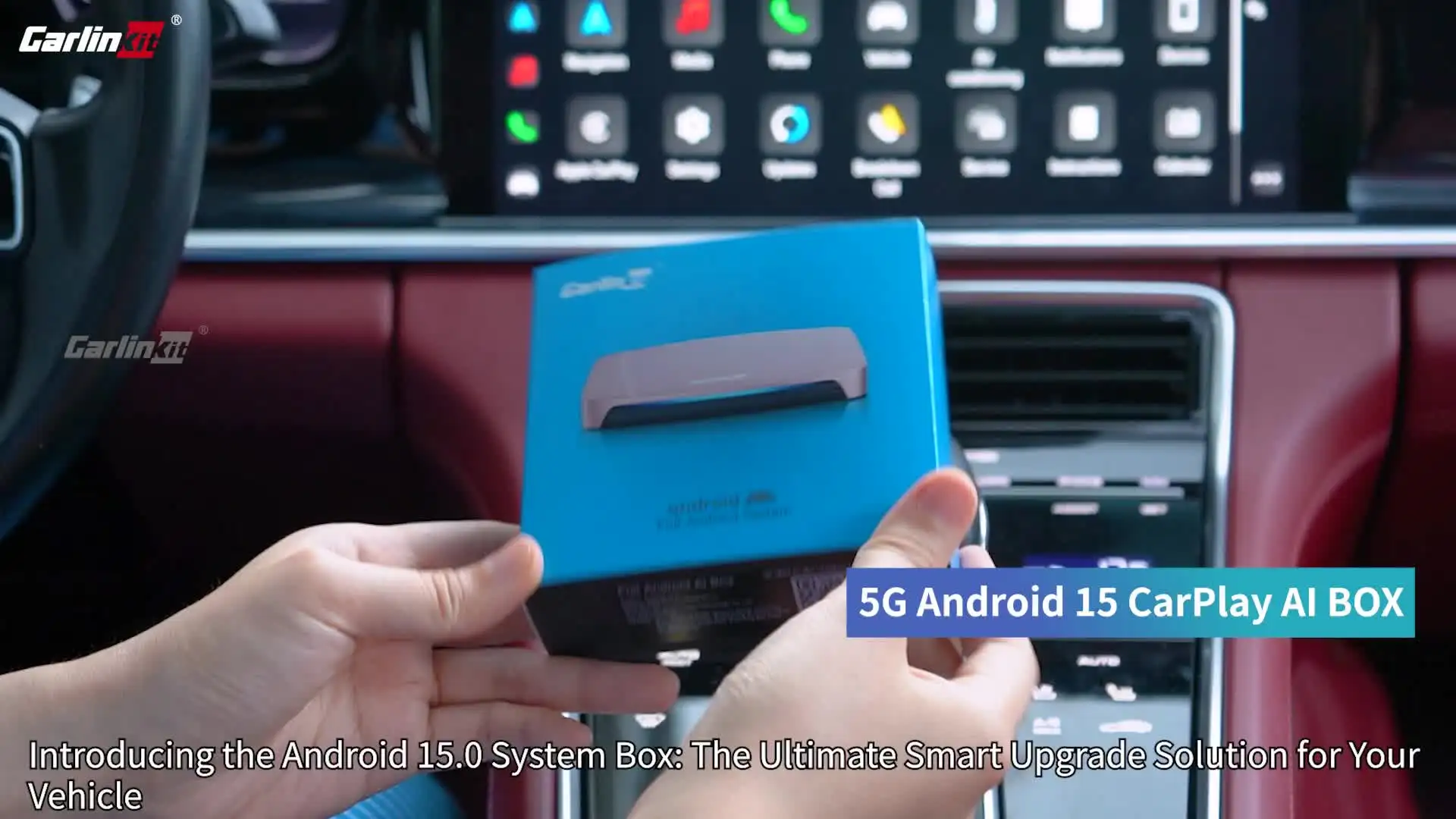 2026 Carlinkit Android 15 Wireless CarPlay Android Auto Ai Box